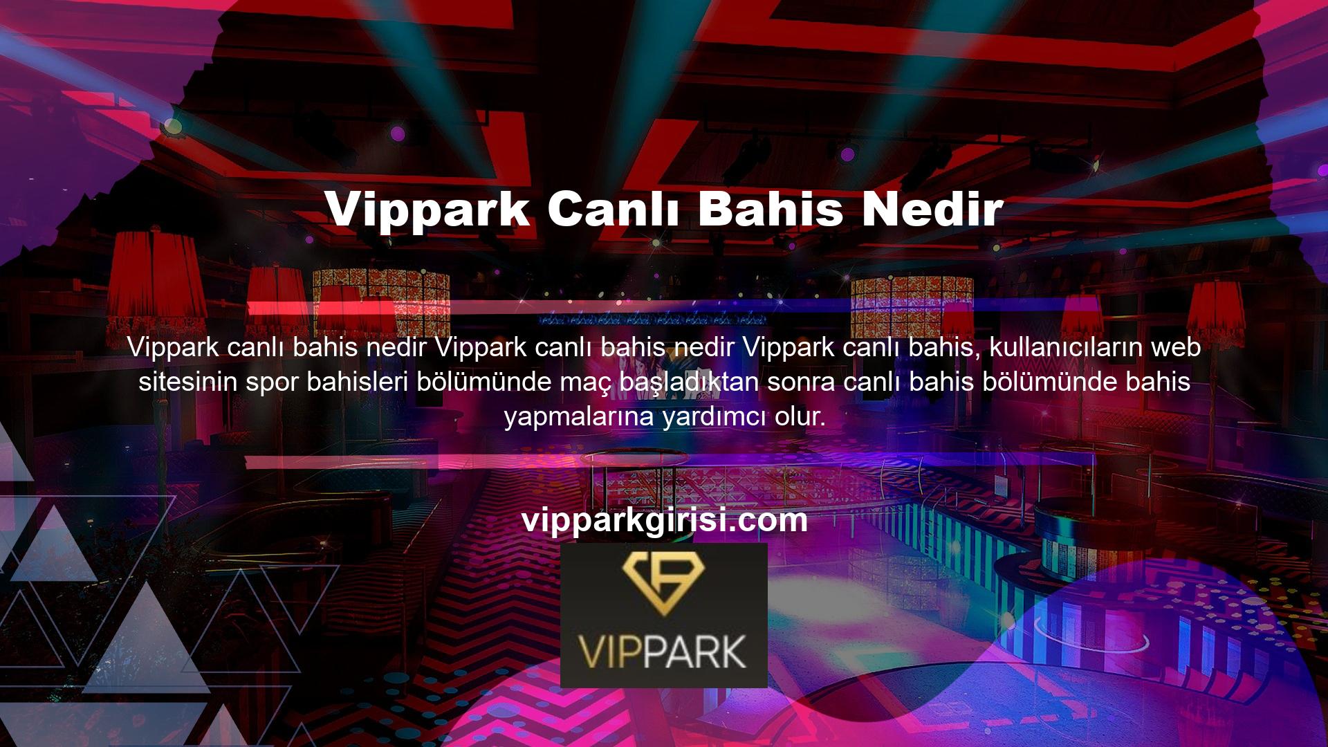 Bu platform Vippark bahis sitelerine giriş yapmanızı ve profesyonel bir şekilde canlı bahis oynamanızı sağlar